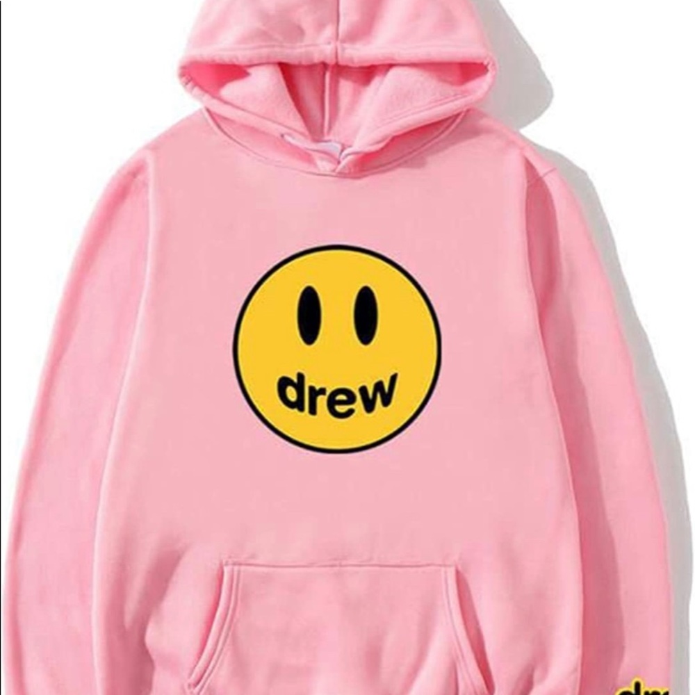 Drew house sweatshirts (red, pink, black) ALL sizes available UNISEX